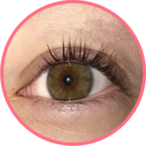 4 weeks results of Lavonder lash serum