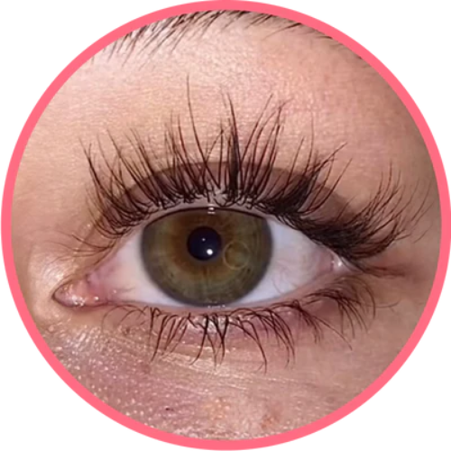 8 weeks results of Lavonder lash serum