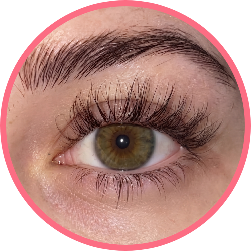 12 week results of Lavonder lash serum