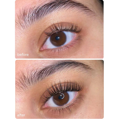 Lavonder Eyelash Enhancing Serum_before and after